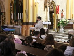 Dekanalne spotkanie Dzieci Maryi z okazji Kongresu Eucharystycznego, 27.04.2024